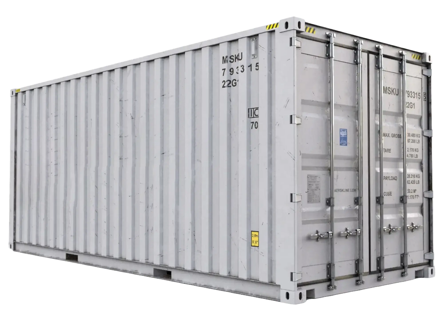 20ft High Cube Double-door Tunnel Container