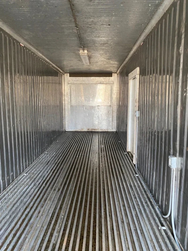 Used 40ft Refrigerated Shipping Container – With Custom Side Door Access