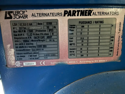 1991 Cummens Containerized Emergency Generator (Used) Watch the video