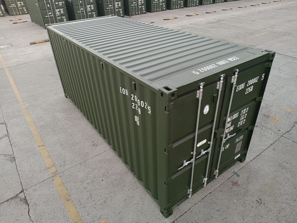 20-foot shipping container
