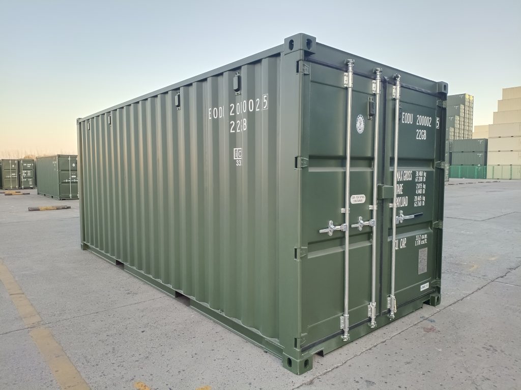 20-foot shipping container
