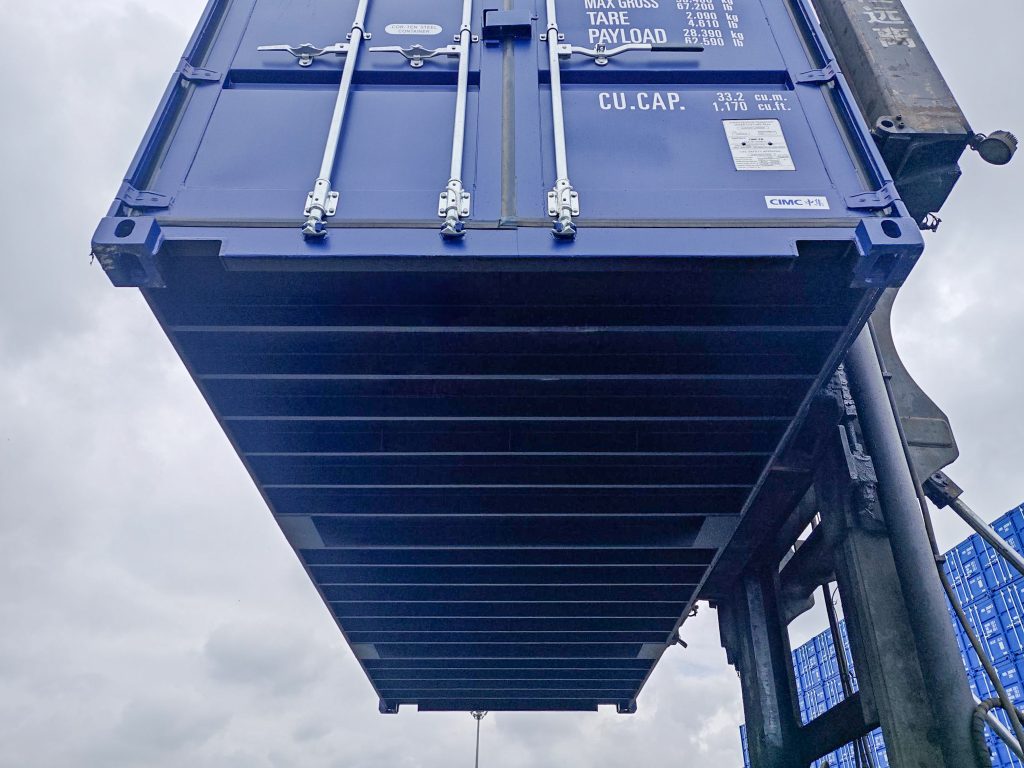 20-foot shipping container