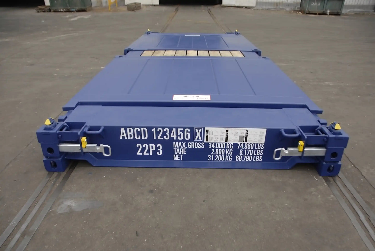 20ft Flat Rack Container