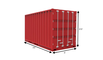 40ft Standard Wind & Water Tight Shipping Container (40STWWT)