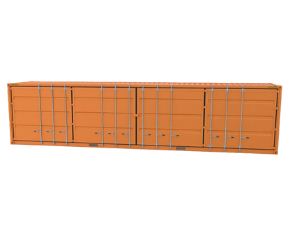 40ft HC Open Side Container