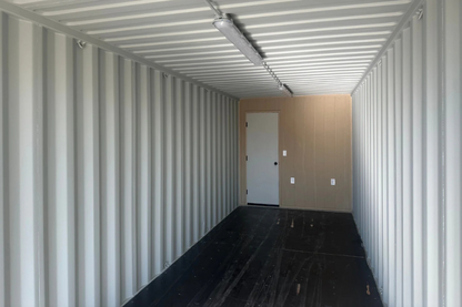 40ft Mobile Office Shipping Container with Storage (10/30) (40STMOS1030)