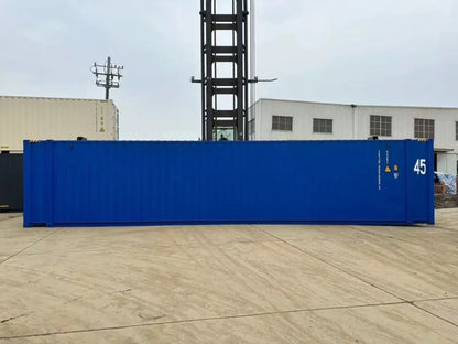 New 45‑ft High Cube Shipping Container – Bold Blue Finish