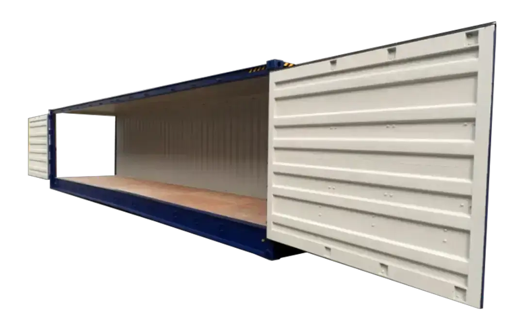 45ft Open Side Shipping Container – Easy Side-Access Loading