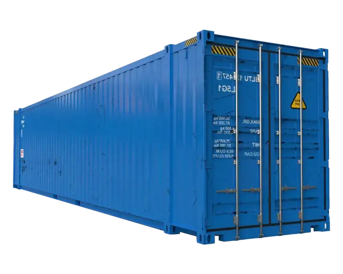 45ft High Cube Shipping Container – Premium High-Volume Storage