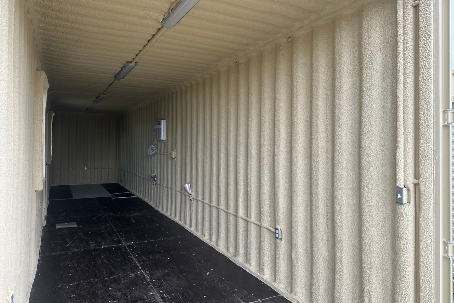 40ft Shipping Container Office (Insulated / No Siding) (40HCOFI)