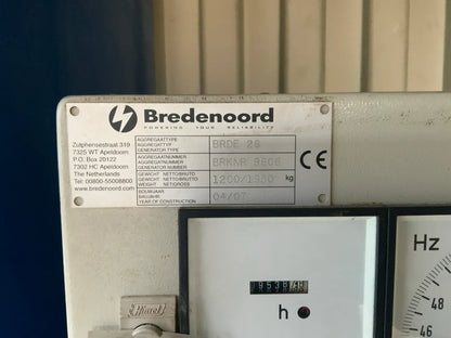 2007 Bredenoord BRDE 26 Containerized Emergency Generator (Used) – Watch the Video