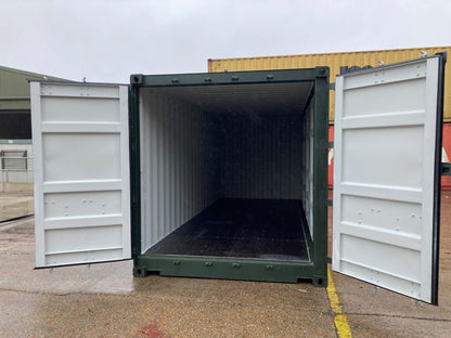 20-foot open side container