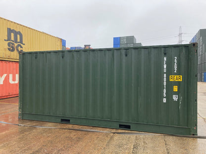 20-foot open side container