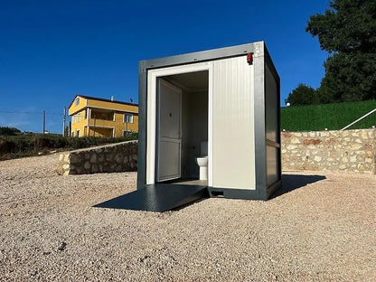 Toilet container for disabled people, 220 x 220 cm