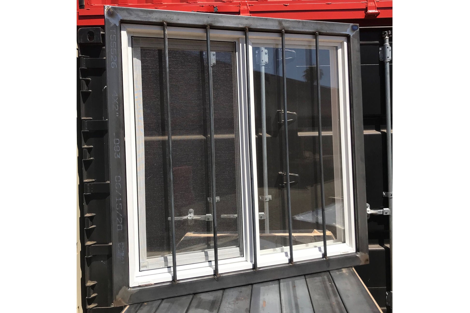 shipping container windows