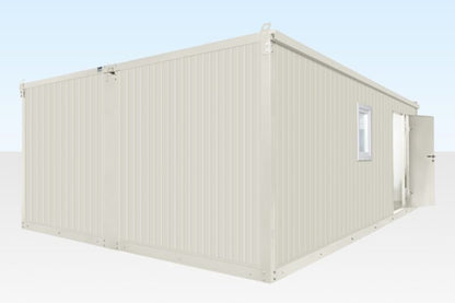 6.5M X 4.6M Side Linked Flat Pack Container Office