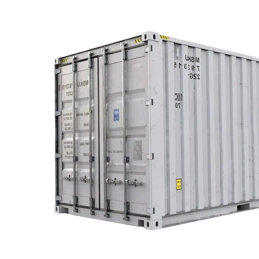 featured image white standard shipping container.webp