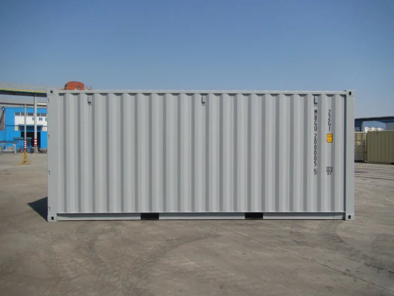 Grey New build 20ft Shipping Container